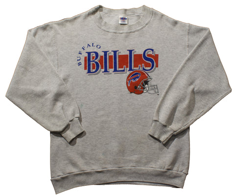 Vintage 80s Buffalo Bills Trench Sweatshirt | Beyond 94