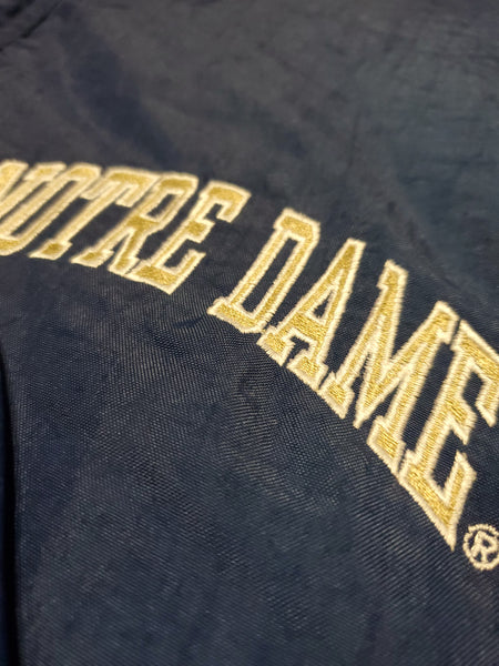 Vintage 90s Notre Dame Fighting Irish Starter Puffer Jacket Size Large