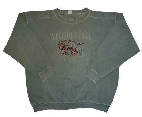 Vintage 90s Made In USA Yellowstone Sweatshirt | Beyond 94