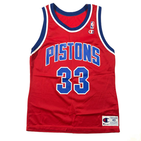 Vintage 90s Detroit Pistons Grant Hill Champion Jersey | Beyond 94