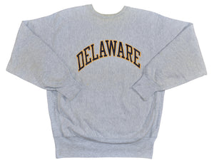 Vintage 90s Delaware Champion Reverse Weave Sweatshirt Size X-Large