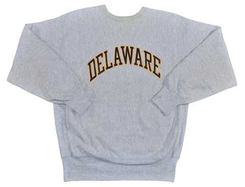 Vintage 90s Delaware Champion Reverse Weave Sweatshirt Size X-Large