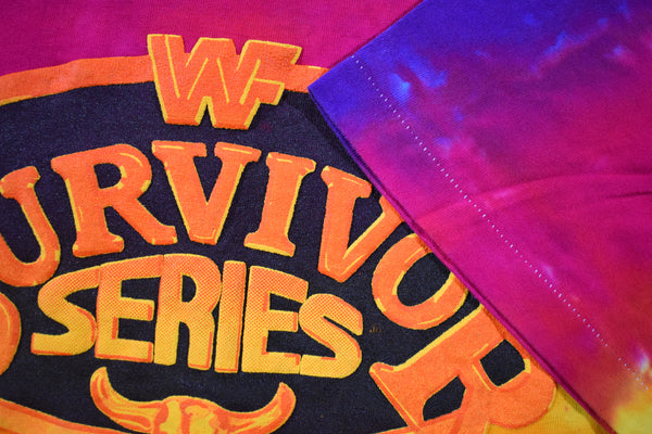 1994 DS WWF Survivor Series Single Stitch Shirt Size Medium