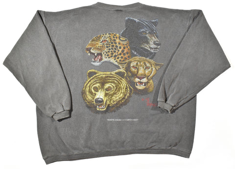 Vintage 90s North American Carnivores Sweatshirt | Beyond 94