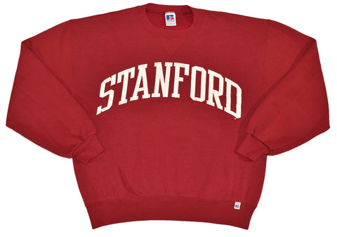 Vintage 90s Stanford University Russell Athletic Sweatshirt Size Large