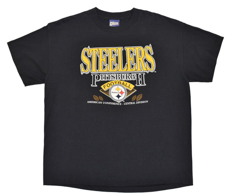 Vintage 90s DS Pittsburgh Steelers Single Stitch Shirt Size X-Large