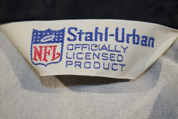 Vintage 80s Pittsburgh Steelers Stahl-Urban Windbreaker Jacket Size Large