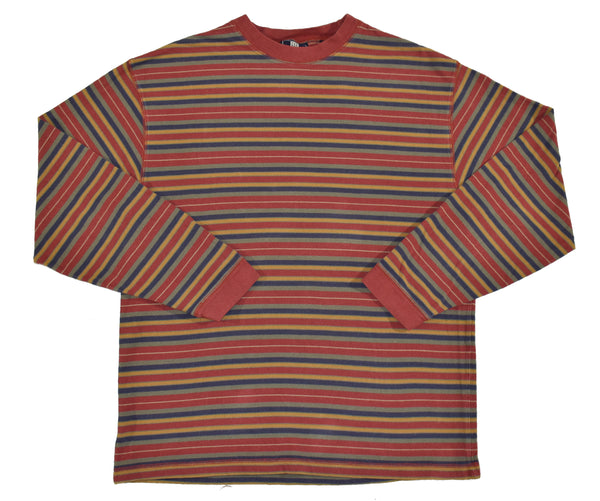 Vintage 90s Gap Striped Ls Shirt Size Large