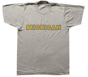Vintage 80s Michigan Wolverines Screen Stars Single Stitch Shirt | Beyond 94