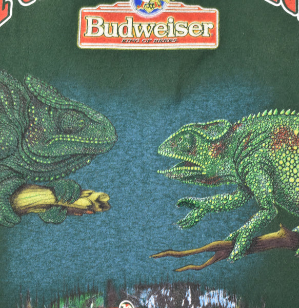 1997 Budweiser We Could've Been Huge Single Stitch Shirt Size X-Large