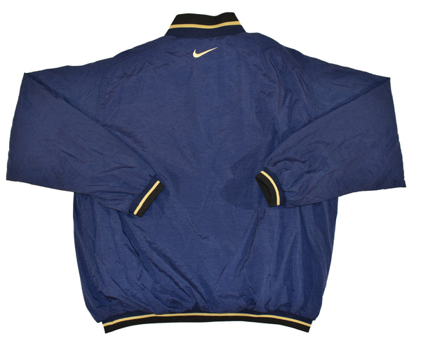 Vintage 90s Nike Mini Swoosh 1/4 Zip Windbreaker Jacket Size Large