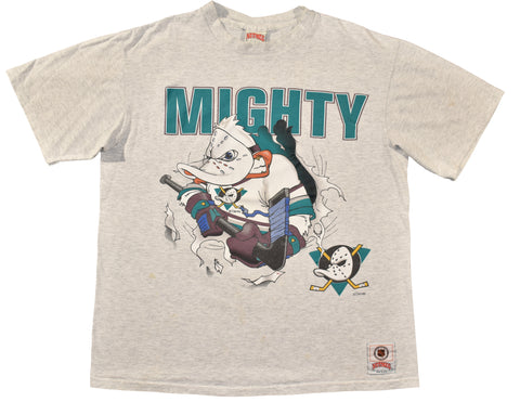 Vintage 90s Mighty Ducks Breakthrough Single Stitch Shirt | Beyond 94