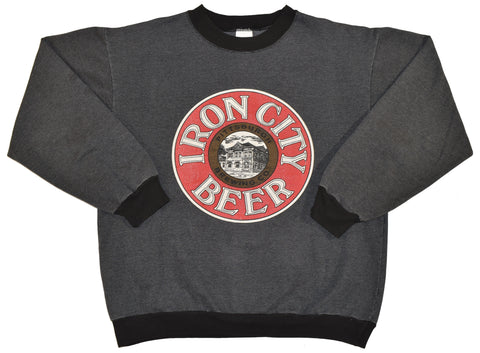 Vintage 90s Iron City Beer Sweatshirt Size Large