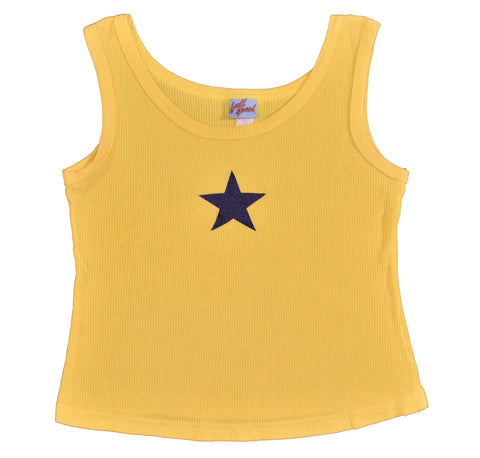 Vintage Y2K Star Tank Top Shirt Size Women's Medium