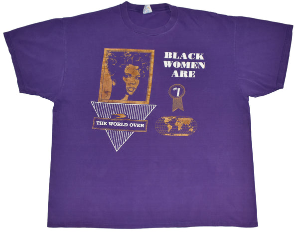 Vintage 90s Black Woman Beauty Shirt | Beyond 94