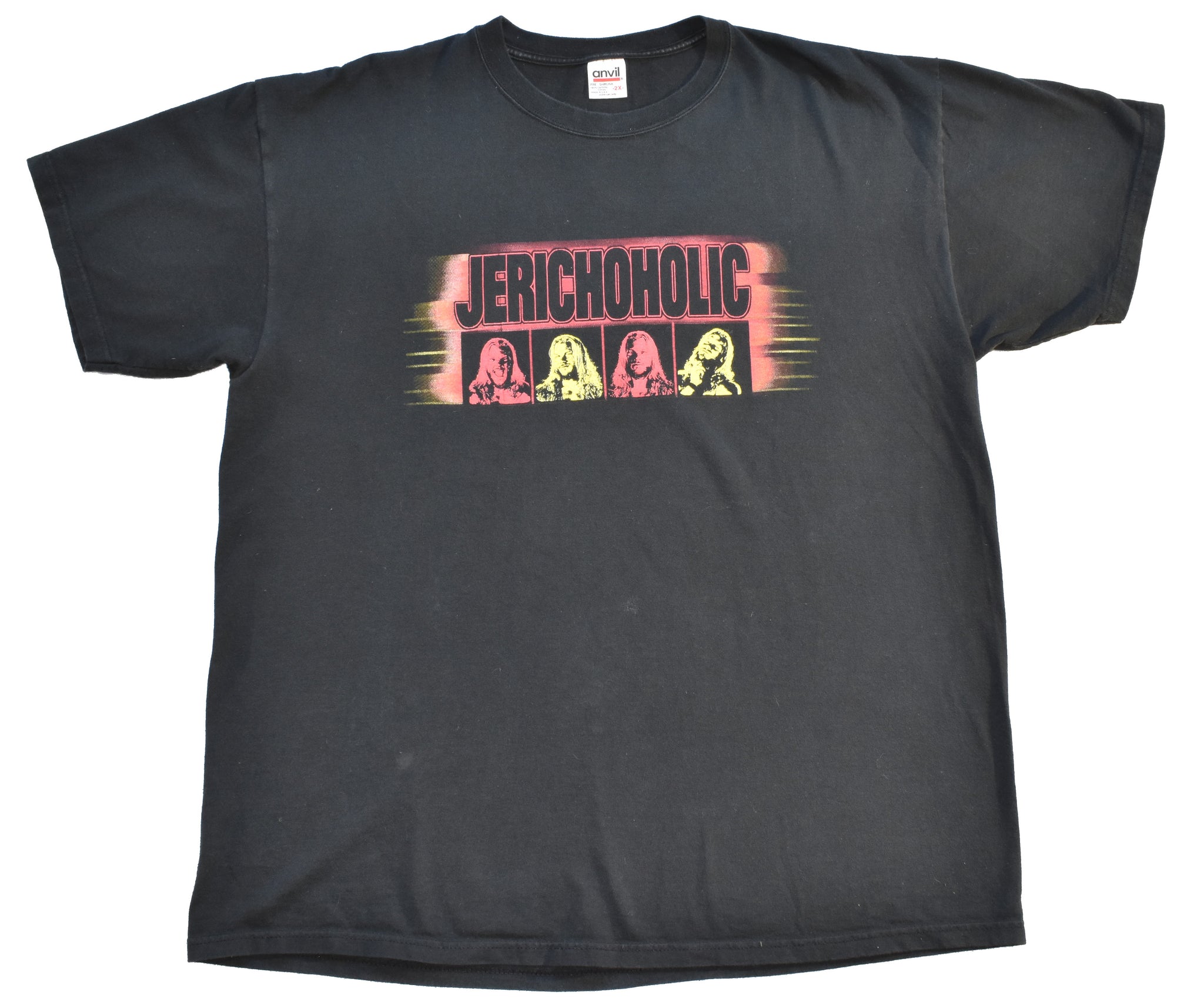 2000 WWF Chris Jericho Jerichoholic Shirt Size XX-Large