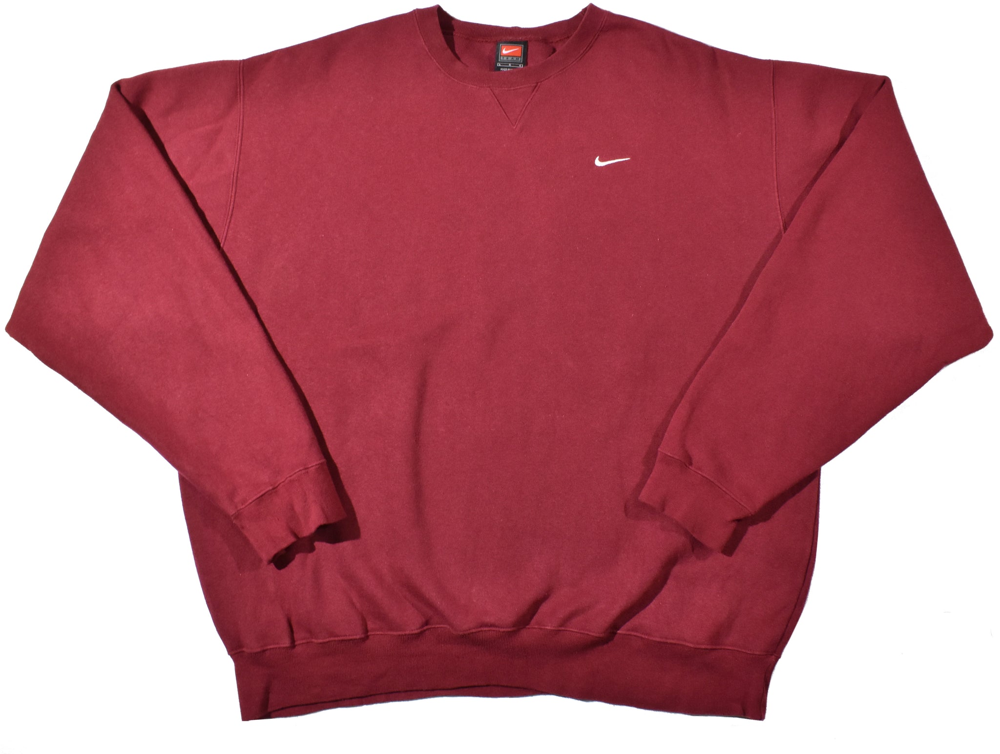 Vintage 00s Nike Embroidered Mini Swoosh Sweatshirt | Beyond 94