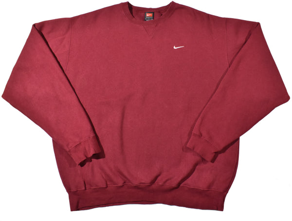 Vintage 00s Nike Embroidered Mini Swoosh Sweatshirt | Beyond 94