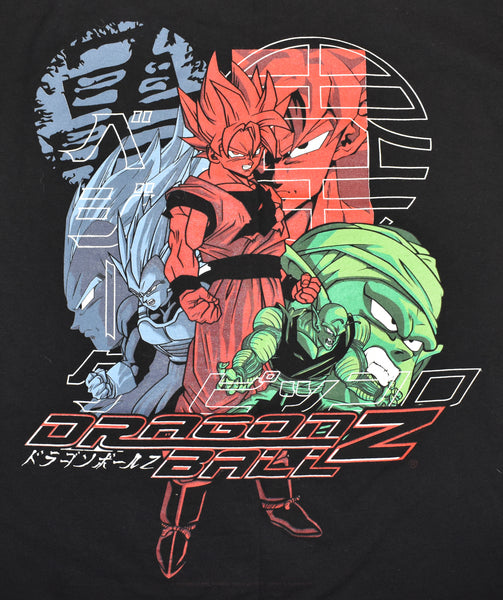 2000 DS Dragon Ball Z Goku Vegeta Piccolo Anime Shirt Size Large