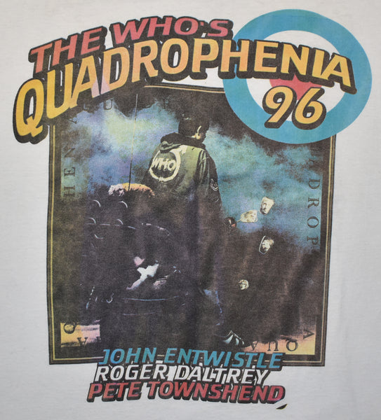 1996 The Who Quadrophenia Single Stitch Tour Shirt Size X-Large