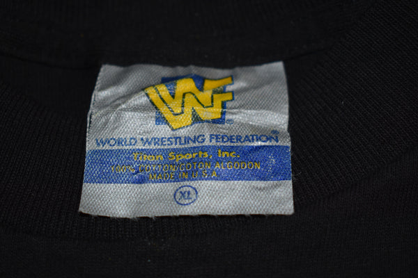 1998 DS WWF Scratch Logo Come Get Some Single Stitch Shirt Size X-Large