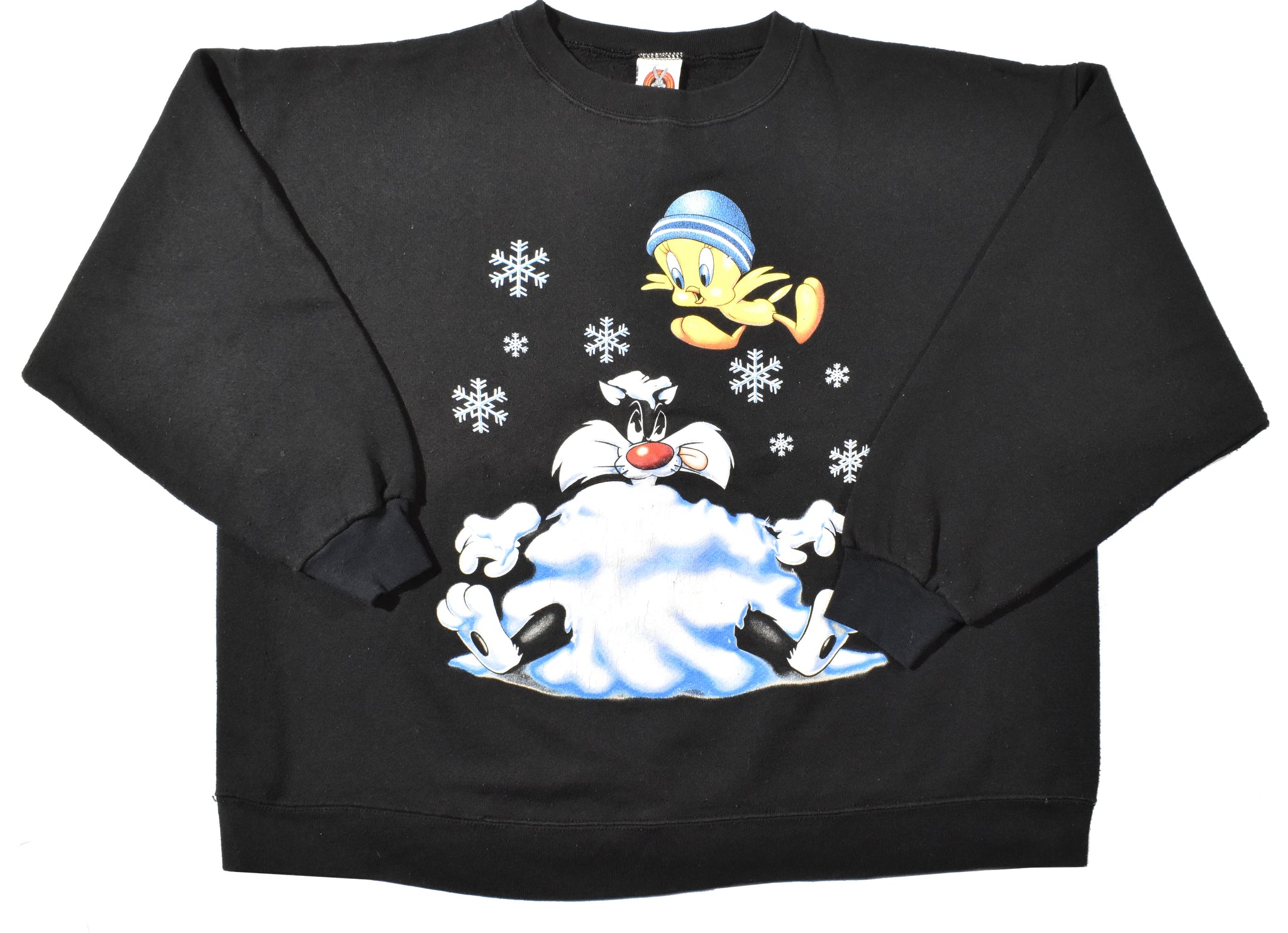 Vintage 1997 Looney Tunes Sylvester The Cat & Tweety Bird Sweatshirt | Beyond 94