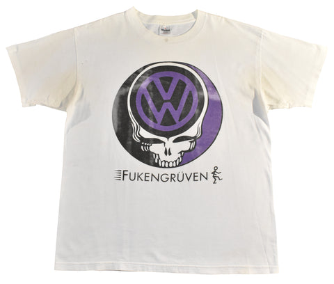 Vintage 90s Grateful Dead Volkswagen Fukengruven Single Stitch Shirt Size X-Large