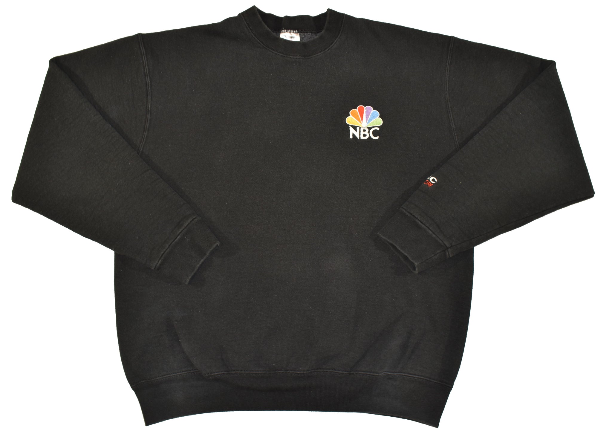 Vintage 90s NBC Promo Embroidered Sweatshirt Size X-Large