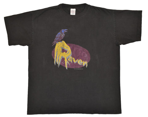 Vintage 90s WCW Raven Quote Nevermore Shirt Size X-Large