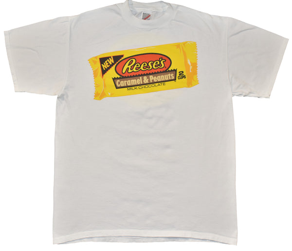 Vintage 90s Reeses Cup Caramel & Peanuts  Candy Shirt