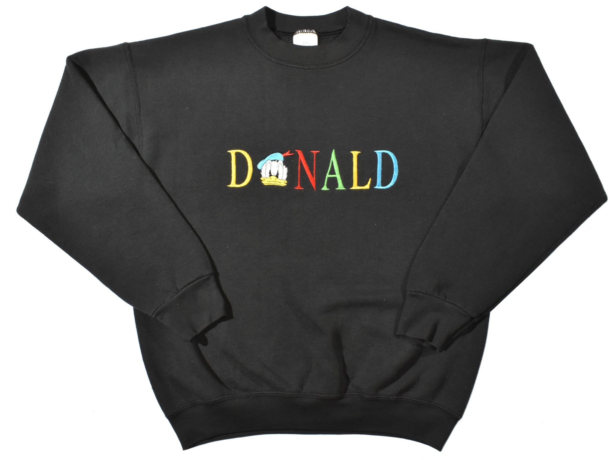 Vintage 90s Disney Donald Duck Embroidered Sweatshirt | Beyond 94