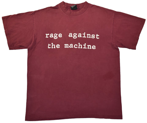 Vintage 90s Rage Against The Machines Single Stitch Band Shirt | Beyond 94