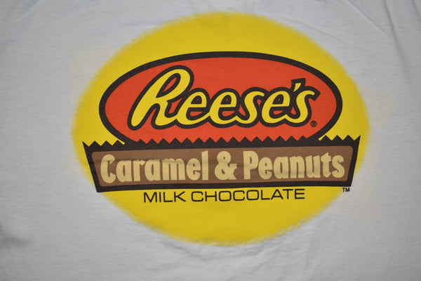 Vintage 90s Reeses Cup Caramel & Peanuts  Candy Shirt Size Large