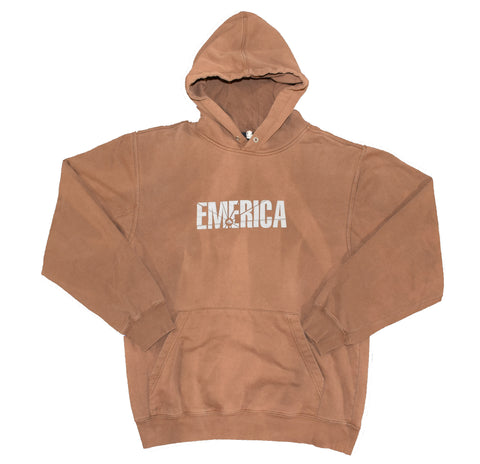 Vintage 90s Emerica Skateboarding Sun-Faded Hoodie Size Large