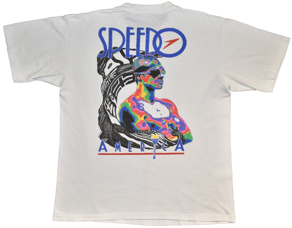 Vintage 1991 Speedo America Single Stitch Shirt | Beyond 94