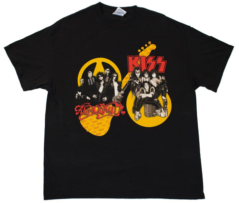 2003 DS Kiss/Aerosmith  Rocksimus Maximus Tour/World Domination Tour Shirt | Beyond 94