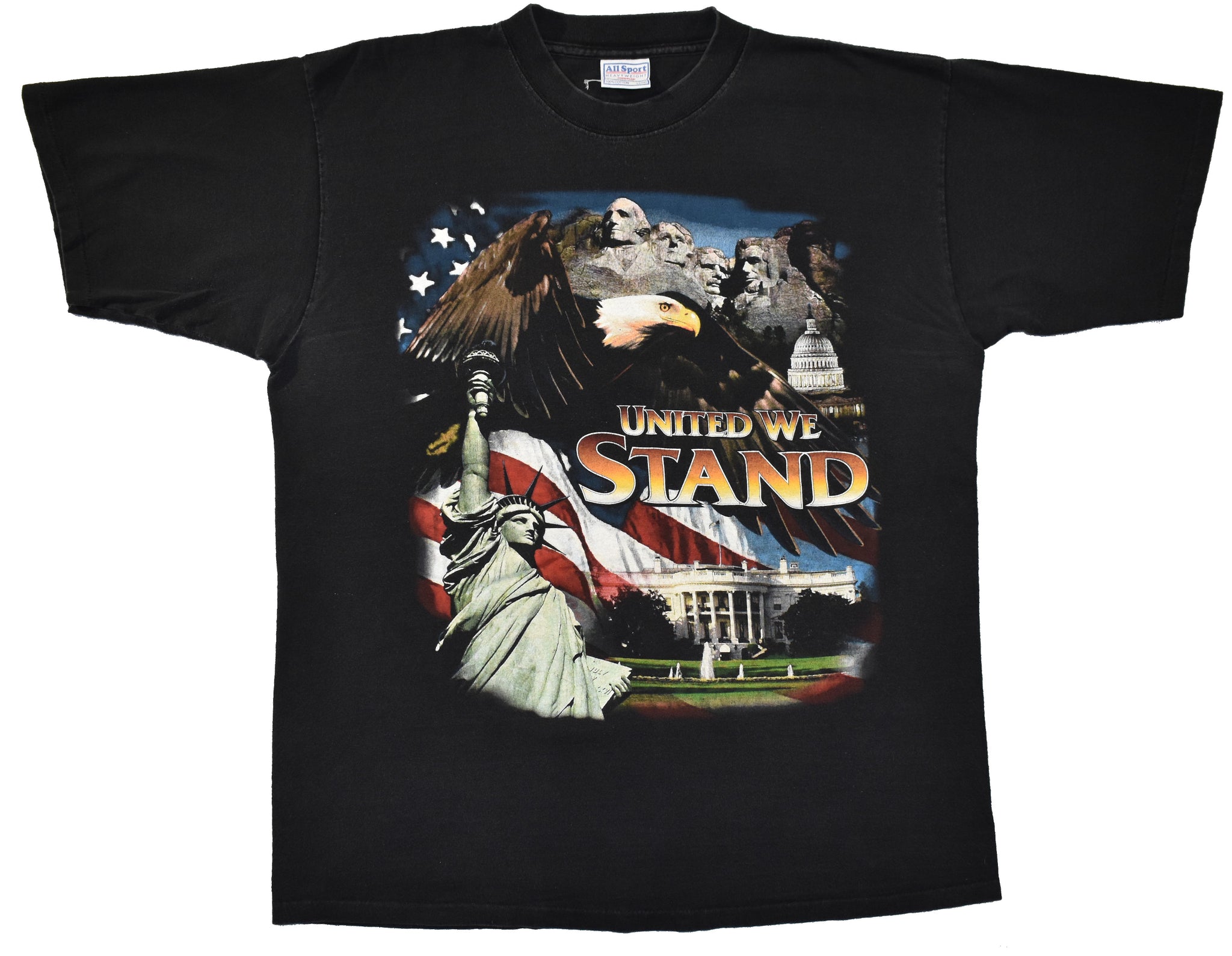 Vintage 90s USA United We Stand Single Stitch Shirt | Beyond 94