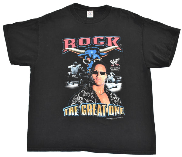1998 WWF The Rock Great One Shirt Size X-Large