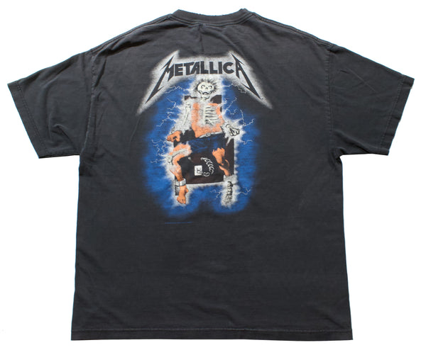 Vintage 1994 Metallica Kill Em All Electric Chair Band Shirt | Beyond 94