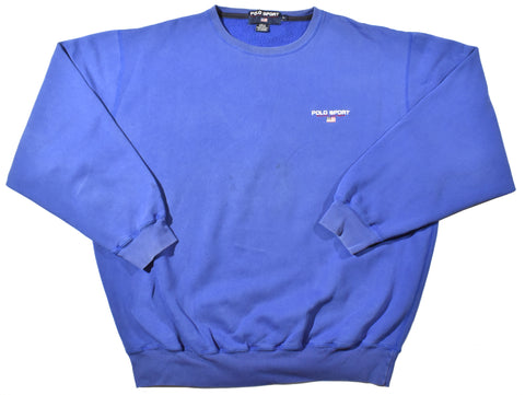 Vintage 90s Ralph Lauren Polo Sport Embroidered Sweatshirt | Beyond 94