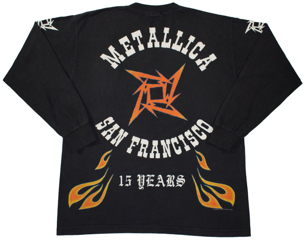 Vintage 1996 Metallica 15 Years Born In LA Ls Band Shirt | Beyond 94
