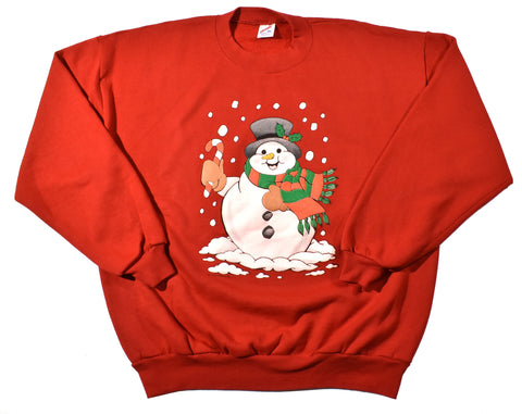 Vintage 90s Christmas Snowman Sweatshirt | Beyond 94