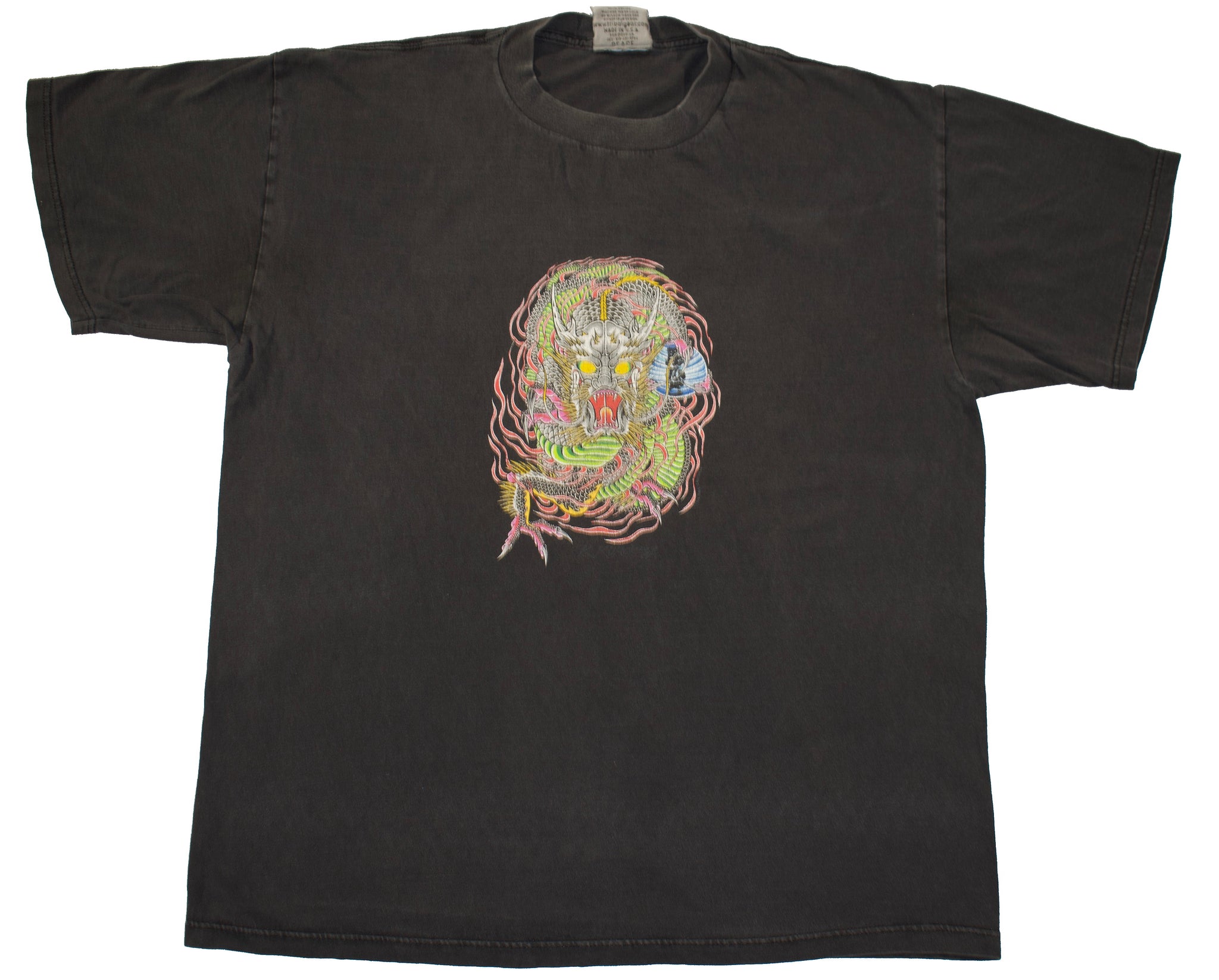 Vintage 1998 Tribal Streetwear Dragon Shirt | Beyond 94
