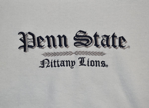 Vintage 90s Penn State Embroidered Sweatshirt Size Large