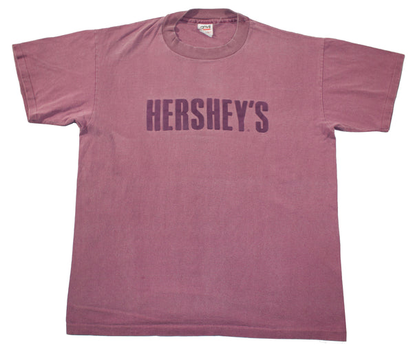 Vintage 90s Hershey Chocolate Single Stitch Shirt Size X-Large