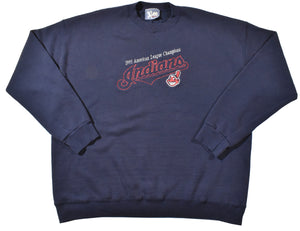 Vintage 1995 Cleveland Indians American League Champions Sweatshirt | Beyond 94
