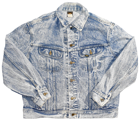 Vintage 80s Lee Acid Wash Denim Jacket | Beyond 94