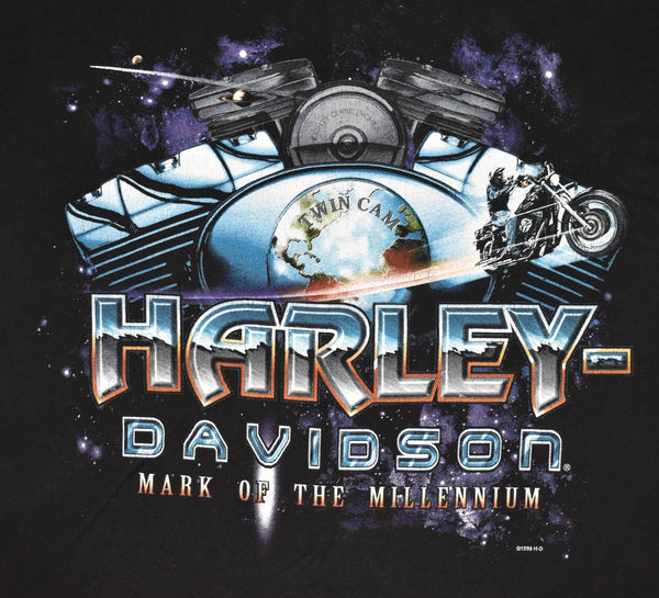 1999 Harley Davidson Mark Of The Millenium Shirt Size Medium