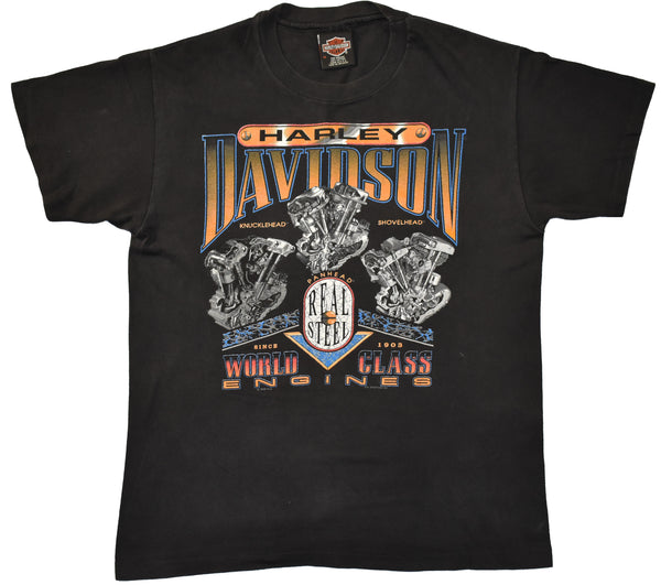 Vintage 1995 Harley Davidson World Class Engines Single Stitch Shirt | Beyond 94