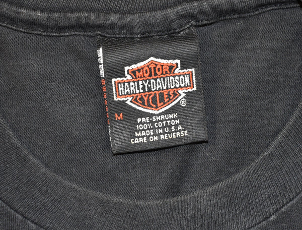 1995 Harley Davidson World Class Engines Single Stitch Shirt Size Medium